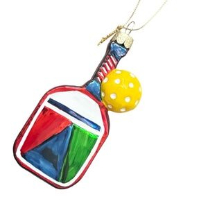 NWT Pickleball Christmas Ornament